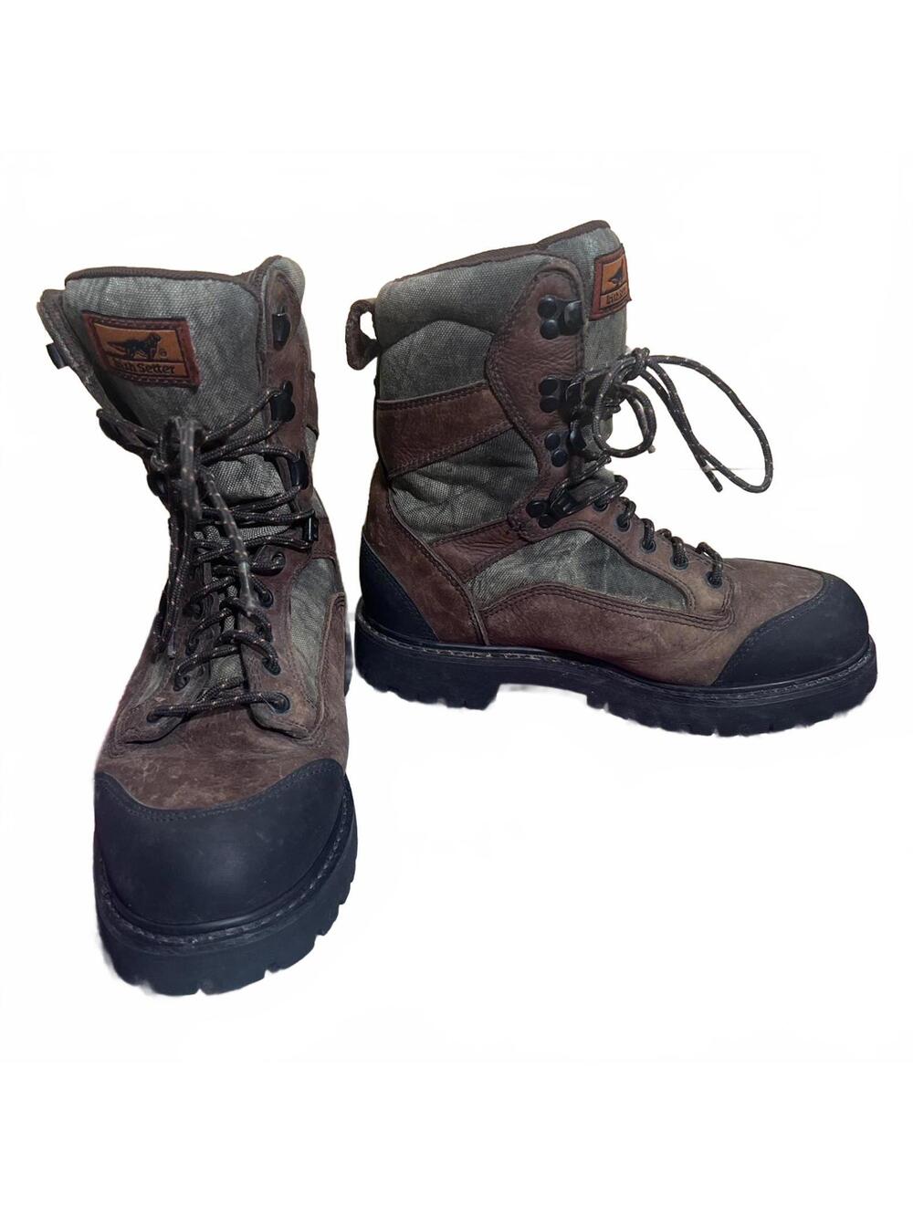 Red Wing Irish Setter Thinsulate Ultra Gore-Tex Camo Hunting Boots Mens Size 7.5